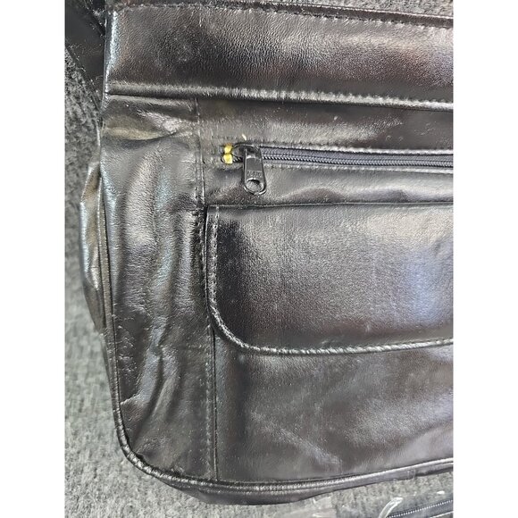 Ambassador Womens Black Purse and Wallet Combo Shoulder - Picture 2 of 9